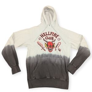 Netflix Stranger Things Men's Hellfire Club Pullover Hoodie, Size Small